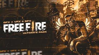 Free Fire gfx + vfx + sfx pack for editing | Ff pack with editing materials and channel package