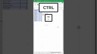 Show All Your Excel Formulas Instead of Values #shorts  #microsoft365 #excel #exceltraining