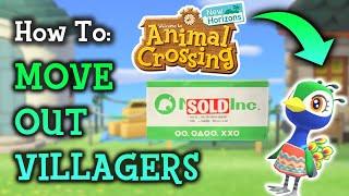 How To Kick Out Villagers FAST | Animal Crossing New Horizons