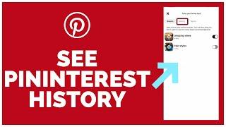 Pinterest: How to See Pinterest History | Find All History on Pinterest App