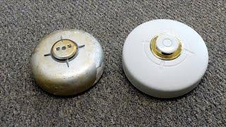 Rare Wind-Up Heat Detector Bells