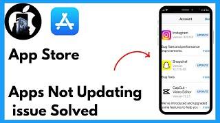 How To Update Apps on  iPhone / Cannot Update Apps On iPhone