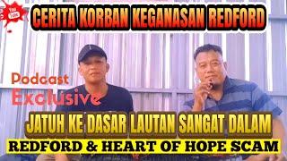 NGOPI:REDFORD TRADING DAN HEART OF HOPE SCAM‼️KORBAN JATUH KE DASAR LAUTAN TERDALAM