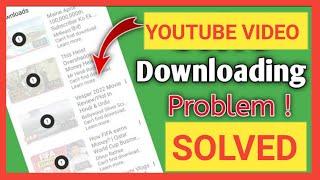 try downloading failed video again youtube problem | download problem solve 