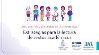 Estrategias para la lectura de textos académicos