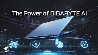 Wield the Power of AI with GIGABYTE AI Gaming Laptops