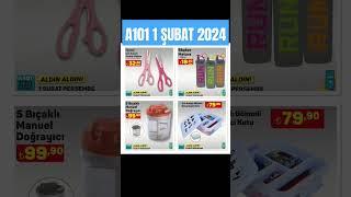 A101 1 ŞUBAT 2024 #bim #market #a101 #ev #indirim #keşfet #katalog #keşfetteyiz #şok