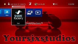 How to make PS4 CUSTOM THEMES & WALLPAPERS to PROMOTE YOUR YOUTUBE CHANNEL with SHAREFACTORY!