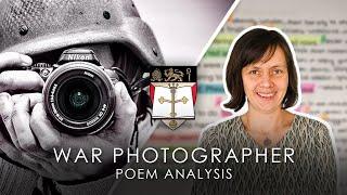 War Photographer - Carol Ann Duffy - Poem Analysis - GCSE English Lit