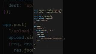 Node.js File Upload API