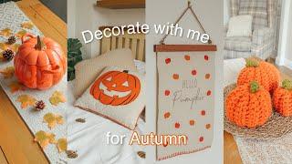 Decorate with me for AUTUMN