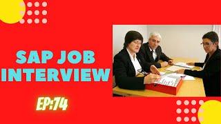 SAP JOB INTERVIEW - SAP ABAP CONSULTANT