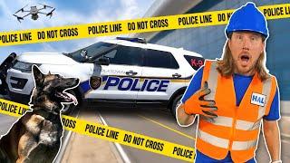 Help Handyman Hal find his missing tools! | Rescue Vehicles and Police Cars for Kids