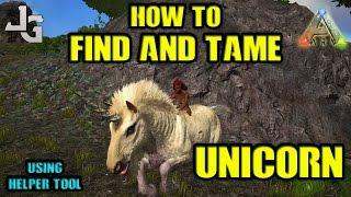 ARK - How to find a Unicorn - Taming Guide - Using Helper tools