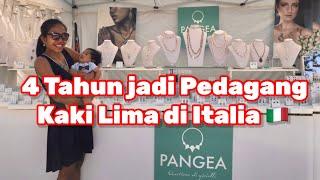 Kegiatanku Jualan di Kakilima di Italia