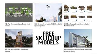 TOP 4 FREE Websites for SketchUp Models