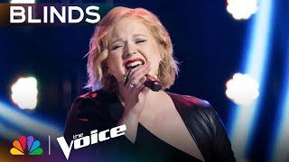 Brook Wood's Haunting Performance Of "Save Me" Will Give You Chills | Voice Blind Auditions | NBC