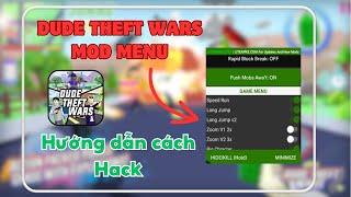 Hack Dude Theft Wars Mod Menu Mới Nhất Update | Black Undo