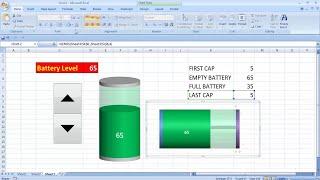 battery chart in excel | how to create battery chart in excel | battery chartel battery chart#chart