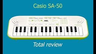 Casio SA-50 Casiotone - Обзор/Total review