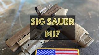 Sig Sauer M17 and Delta Point Pro Instal