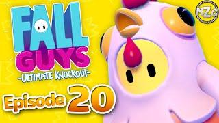 Fall Guys: Ultimate Knockout Gameplay Part 20 - Chicken Costume! Season 1 Reward!