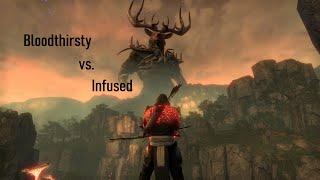 [The Elder Scrolls Online] Testing Bloodthirsty vs  Infused Jewelries with parse