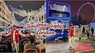 Christmas Lights  London UK // Hop-on Hop-off Buss Tour London // Mr SoLo