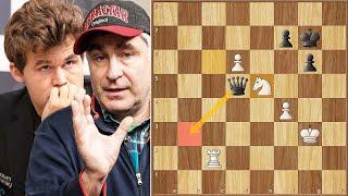 Carlsen and Ivanchuk Play The "Worst" Brilliant Game