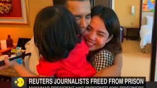 Myanmar frees Reuters journalists after global outrage