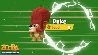 Zooba DUKE Level 9 Zooba Zoo Battle Arena