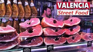 VALENCIA STREET FOOD - From Empanadas To Ramen + Central Market Full Tour 