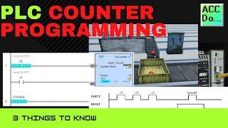 PLC Counter Programming - 3 Things to Know