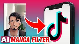 How To Get AI Manga Filter on TikTok