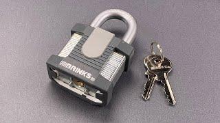 [970] I Made a Mistake: This Brinks Padlock is Worse Than I Thought