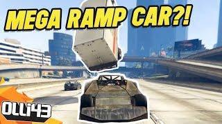 MODDING THE MEGA RAMP CAR! (GTA 5 Mods)