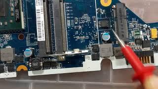 Laptop Motherboard Repair - How To Diagnose BIOS Chip - BIOS Pin Configuration