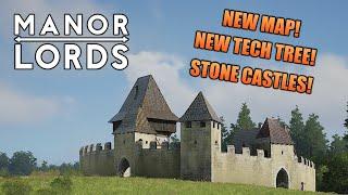 HUGE Manor Lords Update!! | Stone Castles, New Map & Progression Revamp!