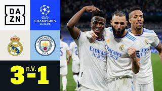 Mentalitätsmonster Real bucht Finalticket: Real Madrid - Man City 3:1 | UEFA Champions League | DAZN