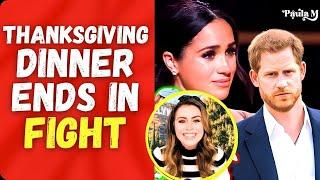 Meghan Markle 'Enjoys' Thanksgiving AFTER Prince Harry Leaves!