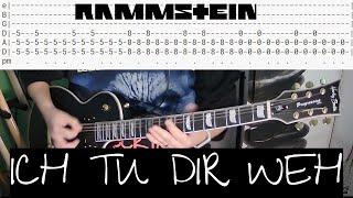 Rammstein - Ich tu dir weh |Guitar Cover| |Tab|