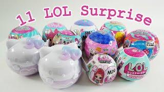 11 Different LOL Surprise Doll Collection