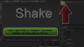 C4D Tutorial: Camera Shake Effect