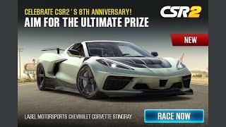 UNVIELED! Win Our Twin Turbo Widebody C8 Corvette In CSR2 Racing Video Game - The Ultimate Prize!