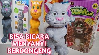 Mainan Tom Cat bicara _ unboxing mainan kucing tom cat bisa menirukan suara