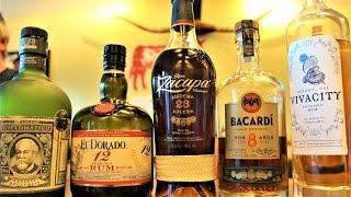 Rum Tasting: Ron Zacapa 23, Diplomatico Exclusiva, El Dorado 12, Bacardi 8, Vivacity Rum