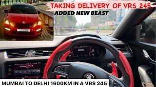 Mumbai To Delhi 1600km In A VRS 245 Just After Delivery..(Part 1)