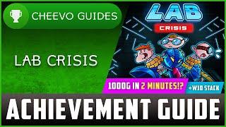 Lab Crisis - Achievement Guide (Xbox/W10) | Achievement Guide (PART 1 / LEVELS 1-4)