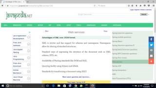 Advantages of XML over JSON format. | javapedia.net