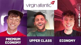 VIRGIN ATLANTIC A330-900neo FIRST EVER FLIGHT | Comparing Business Class, Premium and Economy